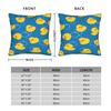 Yellow Rubber Duck Pillowcases Morden Pillow Case For Office Car Home Decor Print Pillow Cover