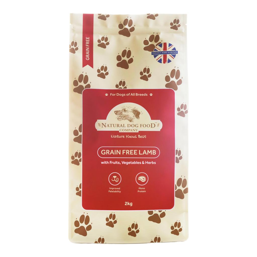 Natural Dog Food Lamb Suitable for All Dog Breeds and All Ages No or Colorants Alan's (2kg) Grain-free Grains, Fragrances,