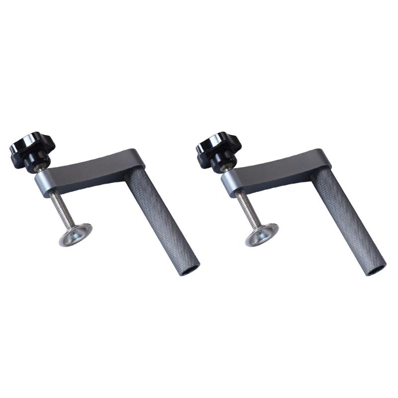 2Pcs Bench Dog Clamp 19mm/20mm Dog Hole Clamp Adjustable Table Aluminum Alloy