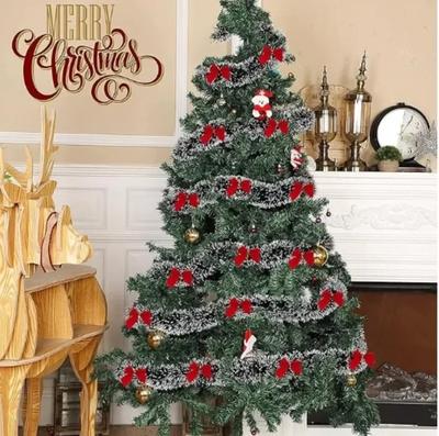 Guirlandes suspendues de 2 m pour décorations de Noël, décorations murales pour sapin de Noël, mariage, fêtes