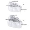 Silicone Candle Holder Moulds Cloud Shaped Silicone Clay Mould Crafts Moulds Silicone Material for DIY Hand-Making Lover