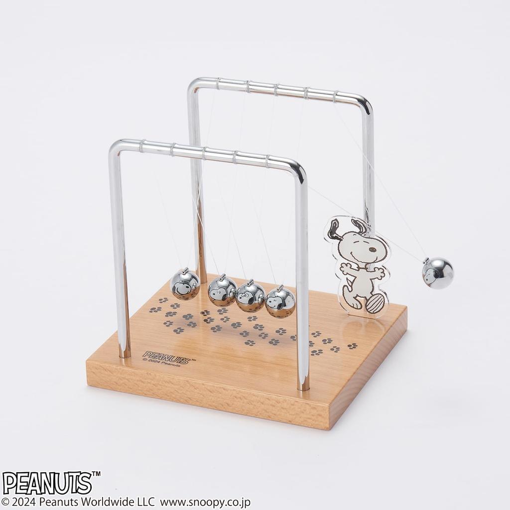 Chatani Sangyo (Chatani) Snoopy PEANUTS Newton's Cradle H13.5 x W13.5 x D11.5cm 151-333002 Fun Science