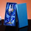 Enshou Su Creative Iris & Lily Red Wine Glass
