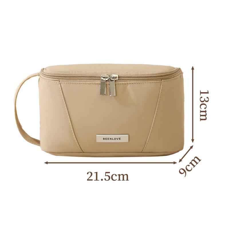 New large opening toiletry bag, large capacity Bathroom cosmetic storage bag, travel storage cosmetic bag Men Women Makeup Case