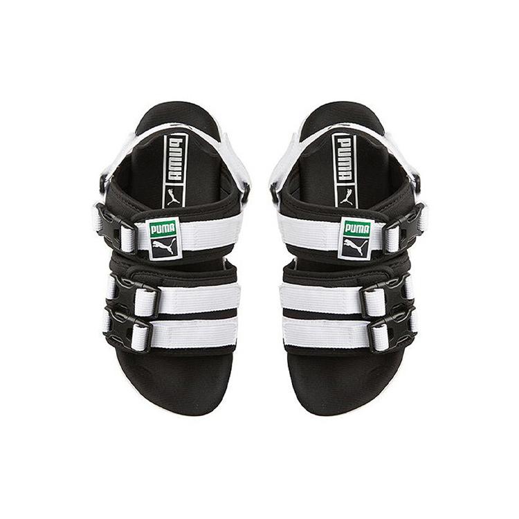 PUMA Slect Leadcat Ylm Sandal Black/White 365630-02