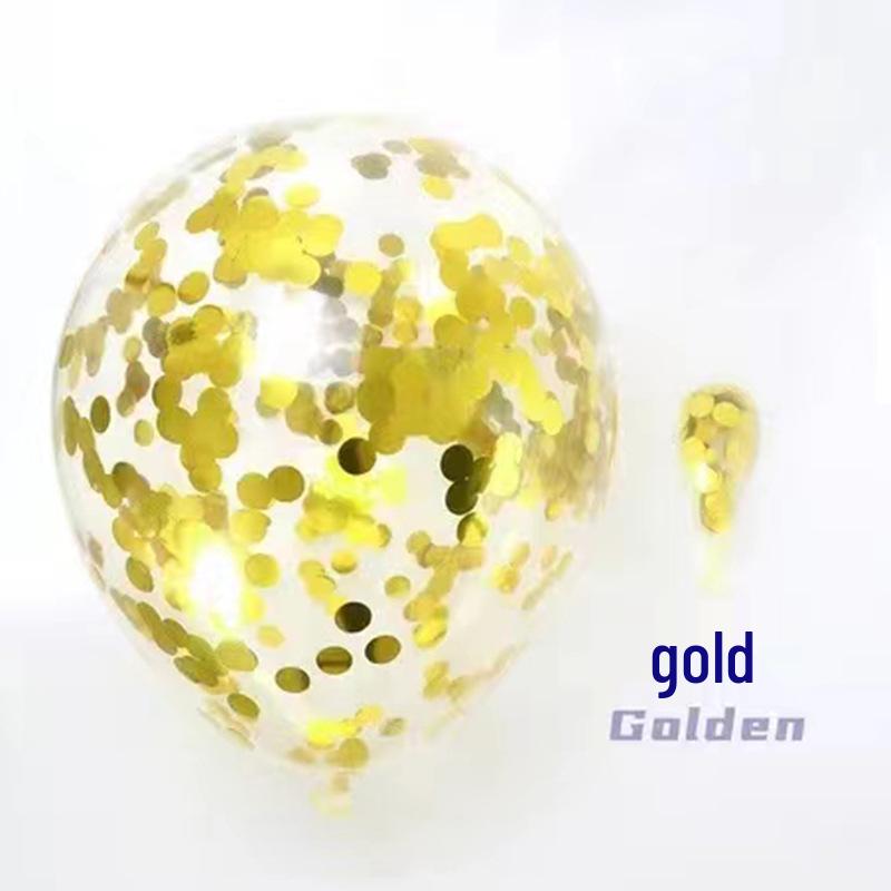 50-Pack Transparent Glitter Balloons for Weddings & Parties - Romantic Decor & Internet Favorite