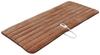 Electric Heated Mat Single 80cm Wide X 180cm with Blocks of Electromagnetic Waves ZMT-75CT, Size, Deep, Brown, Timer, 99%
