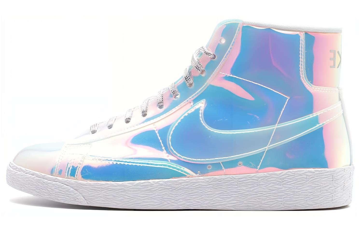 

Nike Blazer Mid Prm Qs Iridescent Women s 700869-900 35.5