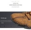 2022 Autumn Men's Casual Korean-Style Leather Moccasins: Breathable Handmade Octopus Driving Shoes