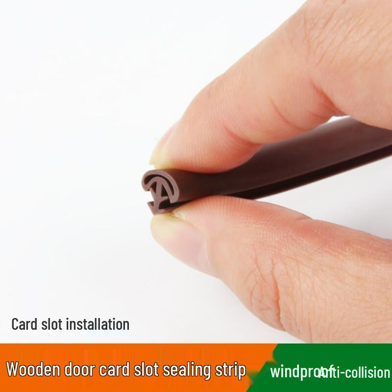 Wood Door Slot Seal Strip