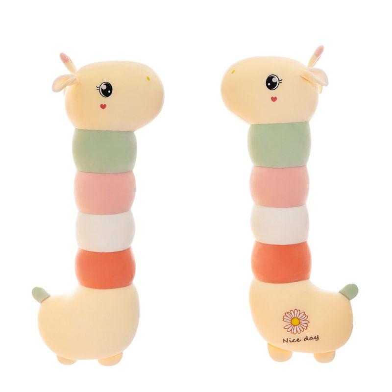Cute Giraffe Plush Toy For Girls Long Neck Pillow Soft And Cuddly Stuffed Animal