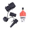 1set Universal Air Valve Adaptor Kit Multifunction Air Valve Pump Connector For Inflatable Paddle Board Kayak Pump