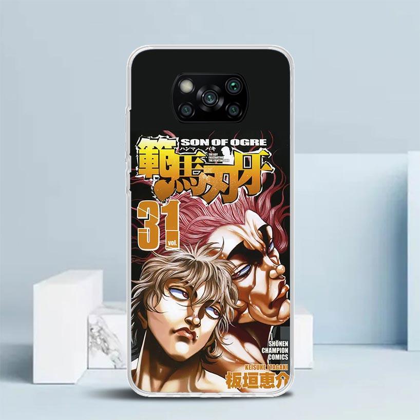 Baki the Grappler Original Anime Handyhülle Für Xiaomi Poco F7 Ultra X5 X6 X7 Pro M7 Redmi 15C 15 13C 13 12C 12 10C 10 10A 9 9C