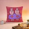 Hot mmy friend rabbitful Cushion Cover Premium SkinFriendly Pillow Case MultiPurpose for Home Office Travel