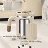 480ml Stainless Steel Insulated Drinking Cup Leak-Proof Thermal Coffee Mug with Handle and Lid Portable Teacup Container