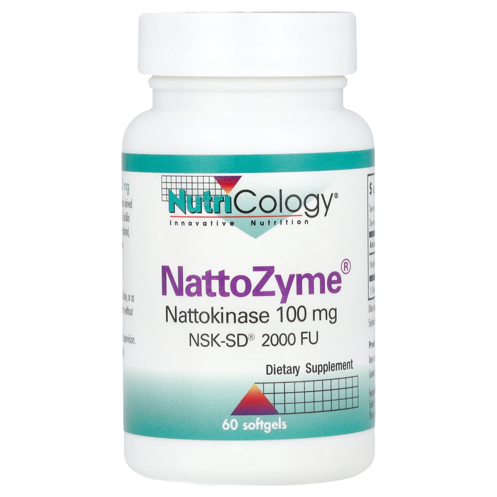 

Nattozyme, 100Mg, 60 Softgels