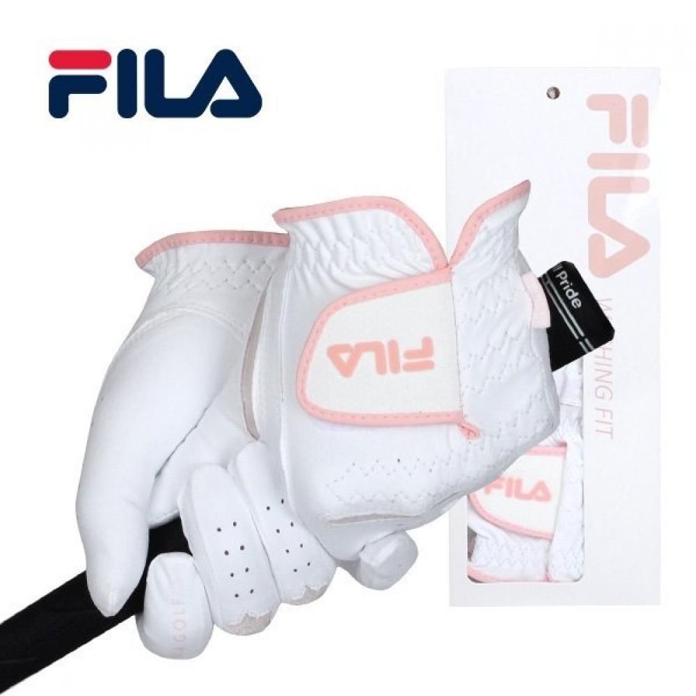 Fila Golf Premium Women S gloveS Both handS White Women s Two Hands Size 21