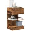 VidaXL Bedside Tables 2 Pcs Old Wood 40x35x65 Cm Engineered Wood, Bedside Cabinet, Side Table, Bed Cabinet, 856749