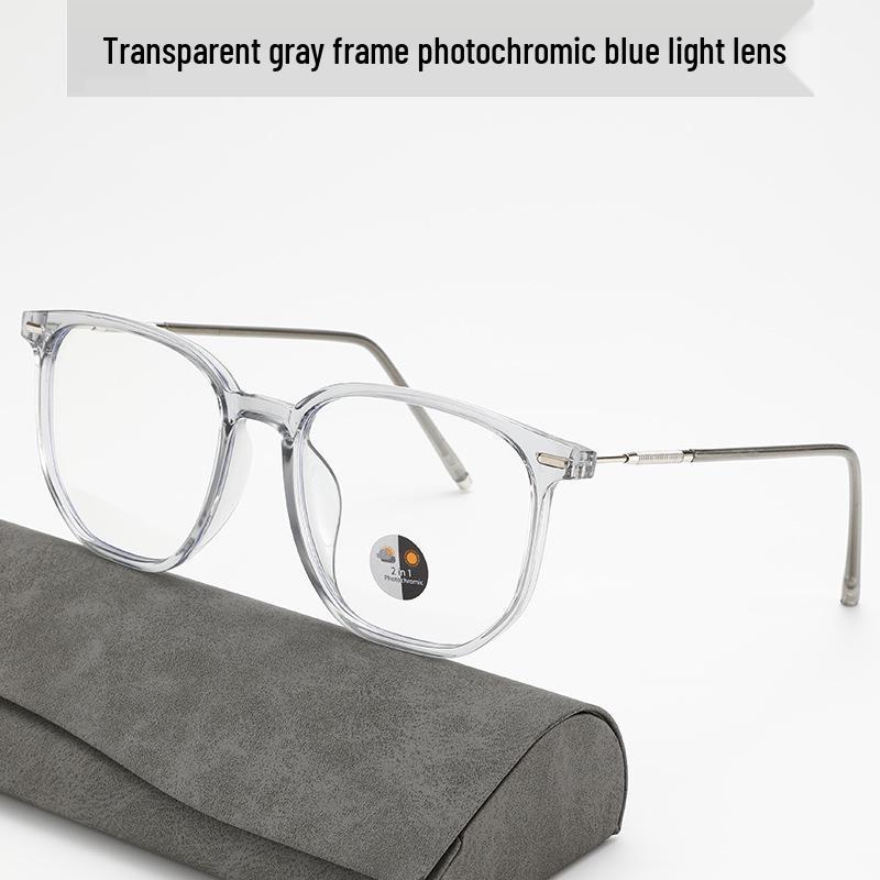 

Очки в корейском стиле, большие квадратные оправы с защитой от синего света для мужчин и женщин