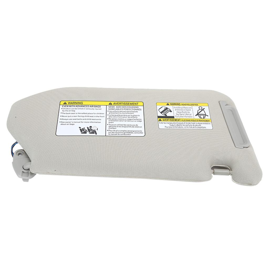 Left Driver Side Sun Visor with Lamp Gray 96401?9PB0A Fit for Infiniti QX60 JX35