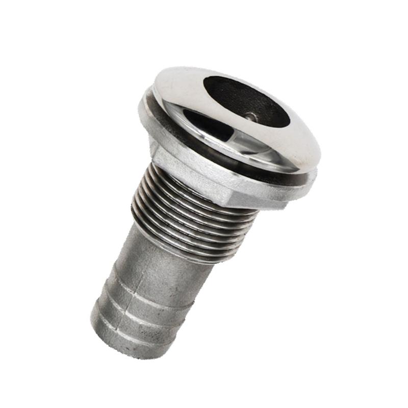 Boat Marine Drain Vent Yacht Water Outlet Port Bilge Drain Vent 316 Stainless Thru-Hull Valve Fitting 1 3/4 3/8 1/2Inch