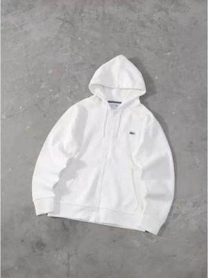 Hochwertiger Color-Block-Hoodie mit Fischstickerei, Reißverschluss-Strickjacke für Herren und Damen