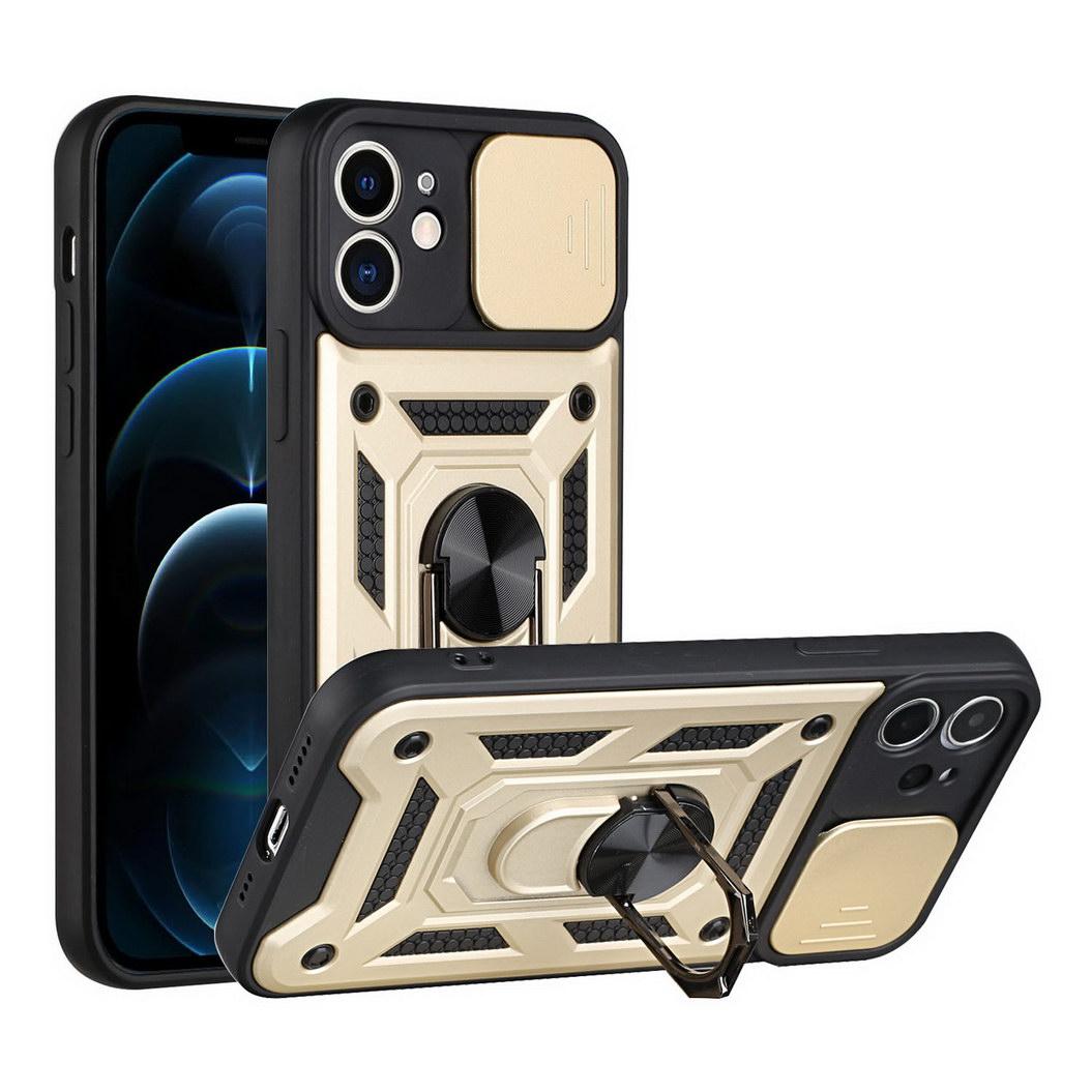 

Чехол для защиты камеры iPhone 15 Pro Max 14 + 13 Pro 12 Pro 11 SE 2020 XR XS 8 7 6s Plus Armor Shockproof Hybrid Ring Cover For iPhone 13 Pro золотой