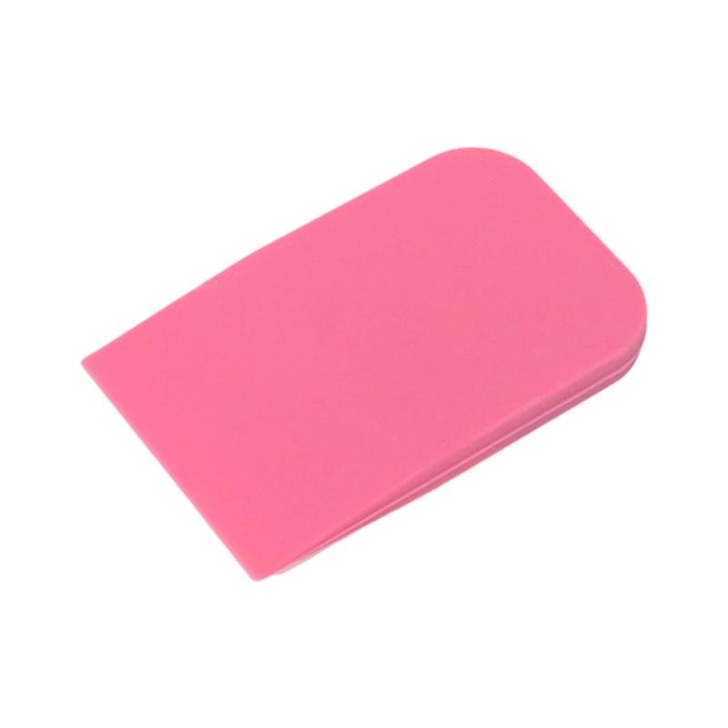 Flat Edge Silicone Makeup Brush Gentle Streakless Coverage Nonabsorbent Quick Wash Long Lasting Beauty Essential