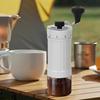 Mini Manual Coffee Grinder with 40 Levels Portable Hand Coffee Bean 30g Conical Burr Coffee Grinder with Crank for Pour Adjustment, Mill, Capacity,