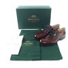 Excellent CHURCH'S Leather Shoes Shannon Burgundy Polished Binder Calf Women 35 Used