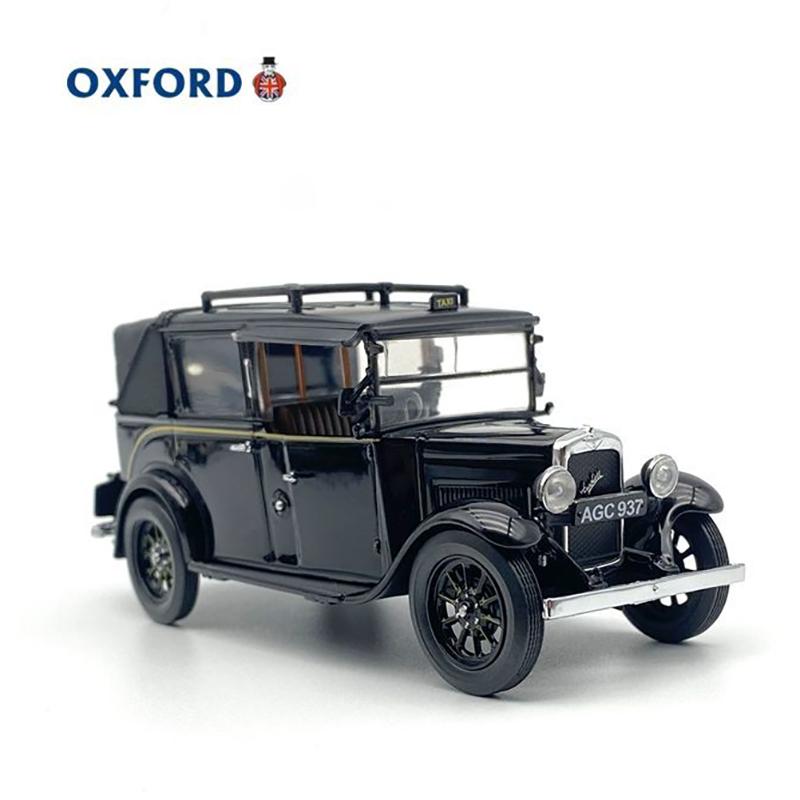 Oxford 1:43 Austin Noir Rétro Taxe Alliage Voiture Moulages sous Pression & Véhicules Jouets Modèle de Voiture Modèle Réduit Voiture Miniature Pour Enfants