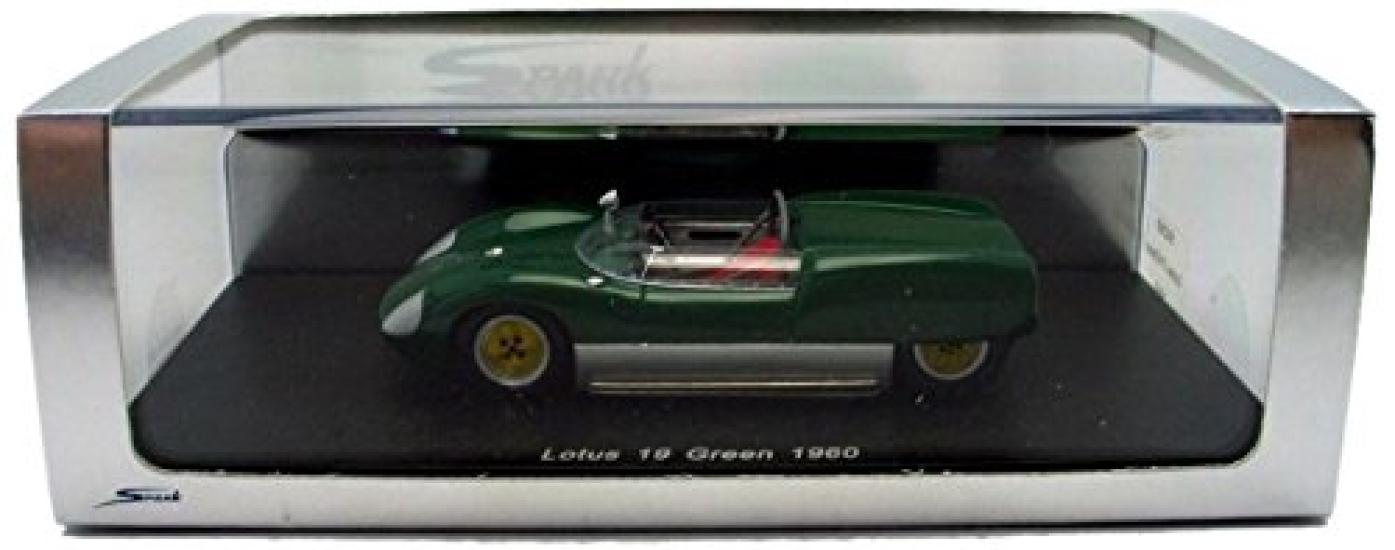 

Spark Lotus 19 60 Green Finished Product 1/43 (S0260) зелёный