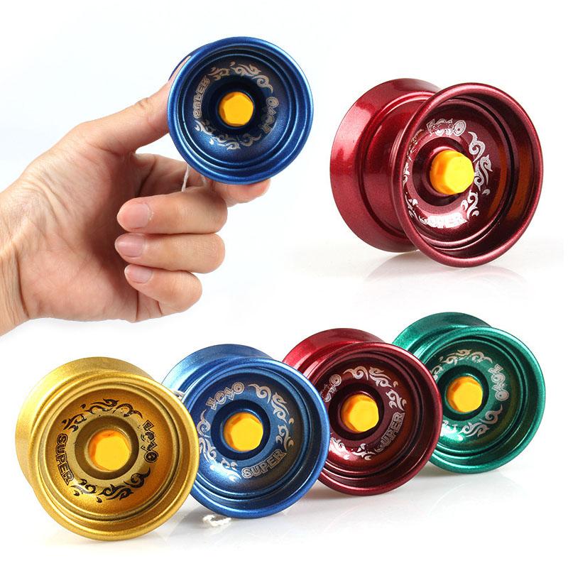 2Pcs Alloy Magic Yoyo For Kids Beginners Juggling Game Jojo Spielzeug Party Favors Boys Funny Toys Classroom Reward