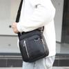 Men's PU Leather Crossbody Shoulder Bags High Quality Tote Fashion Business Man Messenger Bag Leather Bags Fanny Pack