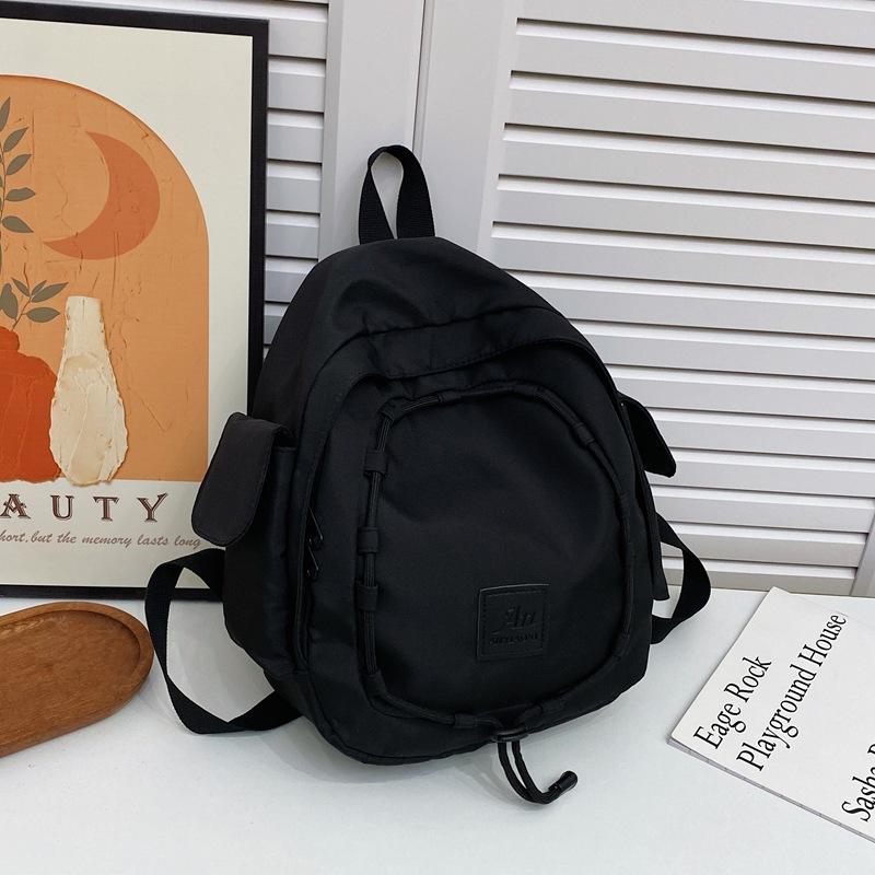 Kindergarten Primary School Students Schoolbag Fashionable And Simple Solid Color Parent-Child Backpack Children S Bag