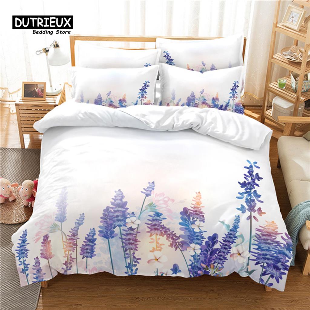 3-teiliges Bettwäsche-Set, Mädchen und Einhorn Bettwäsche-Set, Weiche Bequeme Atmungsaktive Bettbezüge, Für Schlafzimmer Gästezimmer Dekoration