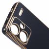 For Xiaomi Redmi Note 13 Pro+ 5G Case Glossy TPU Phone Cover 6D Electroplating Drop Impact