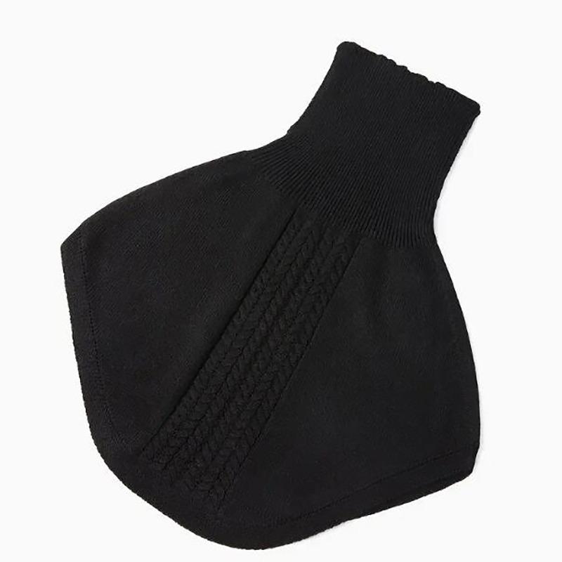 Soft Acrylic Neck Cover Cover  Headwrap Full Fake  High Collars Turtleneck Scarves Wraps Warmer Winter Windproof Scarf Women