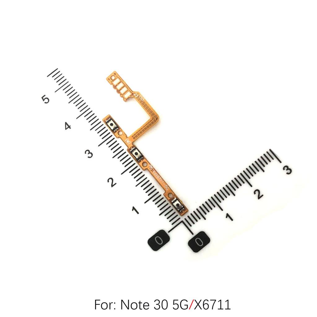 For Infinix Note 7 8 10 Note11 Note12 Note30 X690 X692 X693 X695 X663 Power Button Volume Flex Cable OnOff