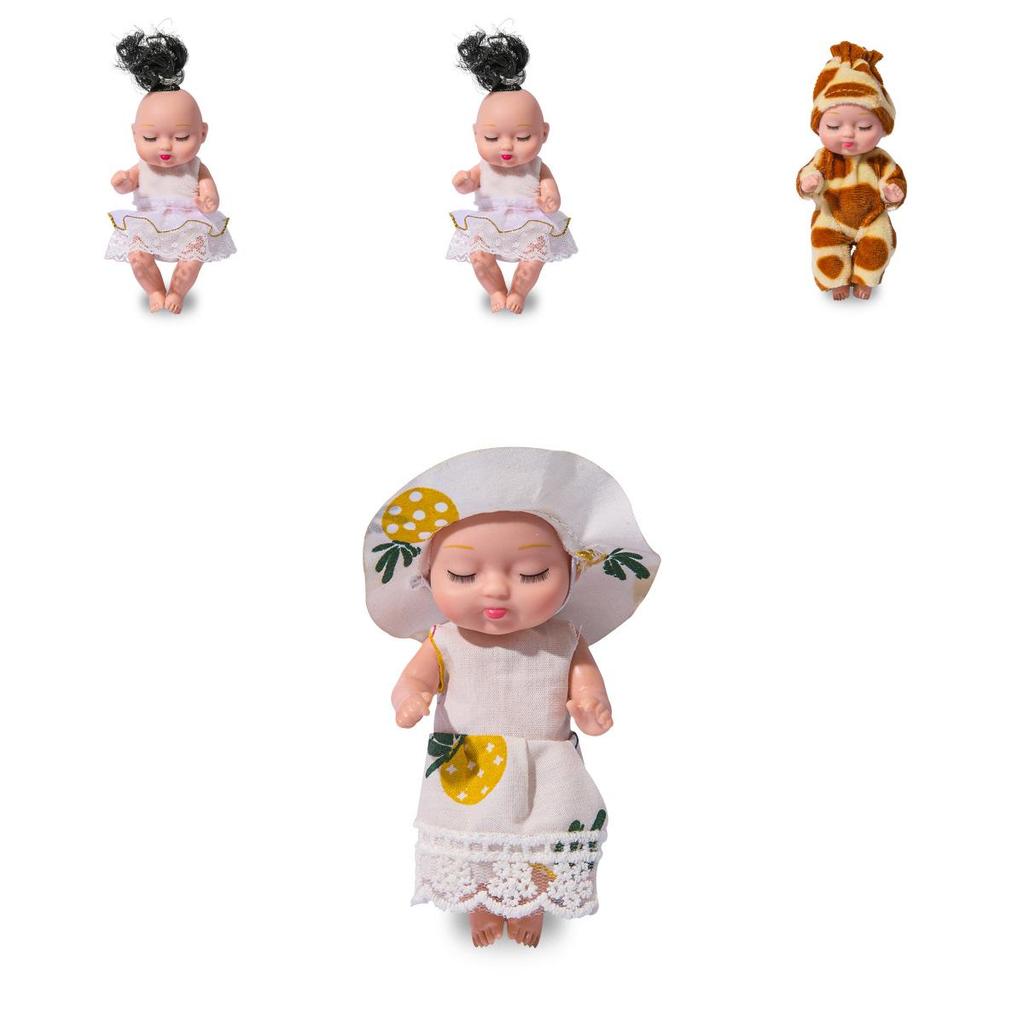 Reborn Sleeping Doll Girl Pvc Bjd Toy With Adjustable Joints And Soft Clothes