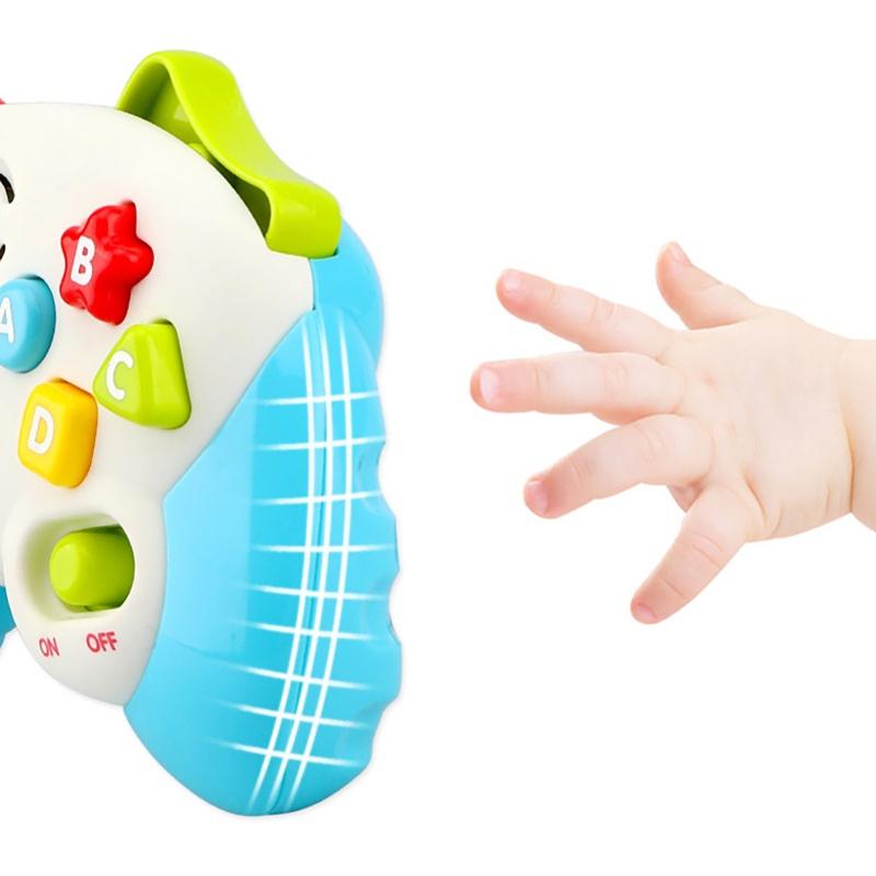 Baby Game Controller Musical Light Effect Educational Remote Toy For Infants Toddlers