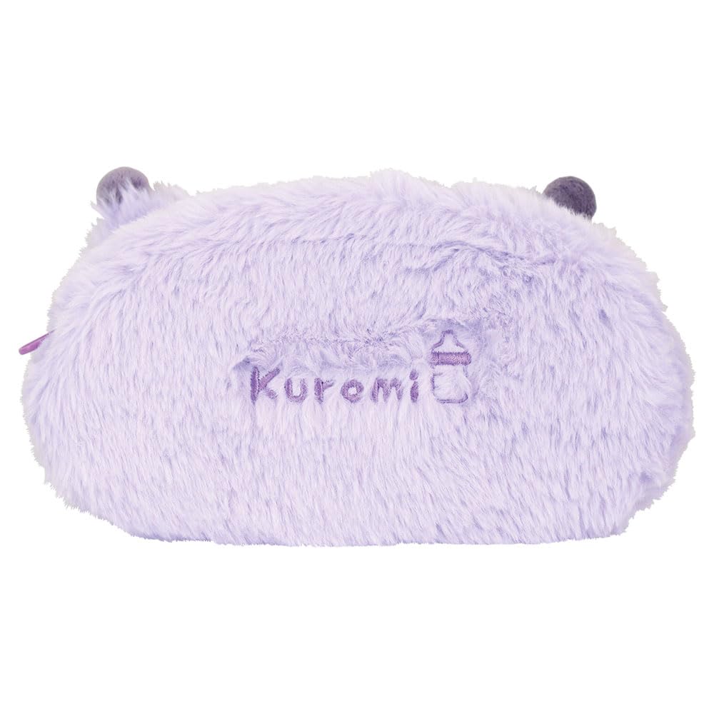 Tees Factory Sanrio Kuromi Characters Plush Face Pouch Baby H110 x W200 x D50mm (Ears Not Included) SR-5544400KU