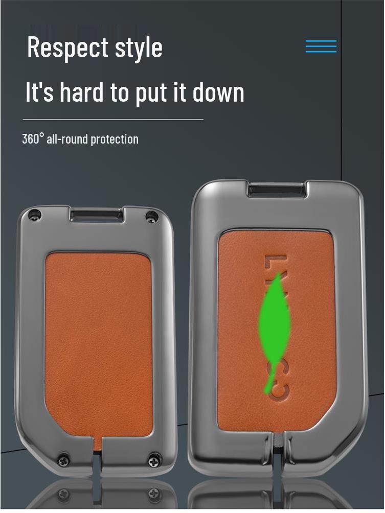 Lynk&Co 03/03+ Key Case for 01PHEV/05/06 High-End Versions - Protective Car Key Shell Modification