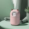 Cute Cat A205 USB Humidifier with Silent, Large Mist & Night Light for Desktop & Car