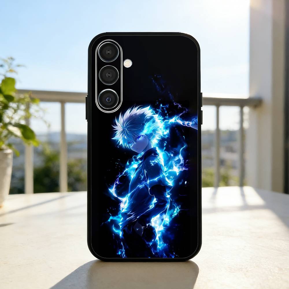 Hunter Cool K-Killua NEW  Phone Case For Samsung  A73,72,71,53,52,51,22,91,80, Soft Black Cover