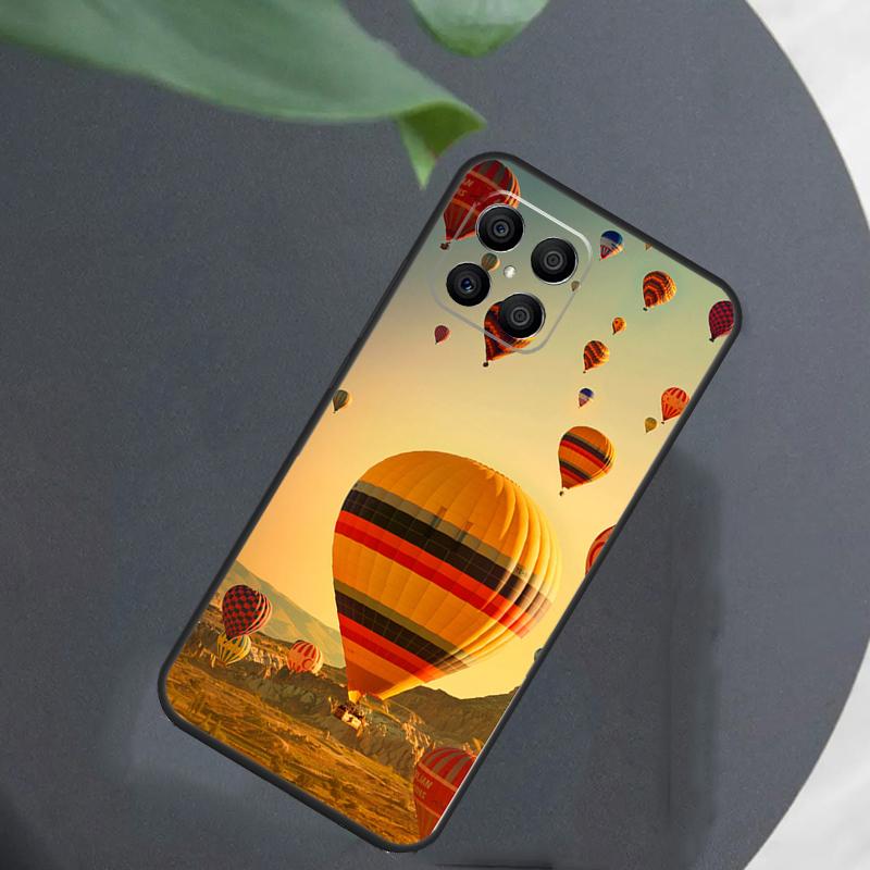 Hot Air Balloon Travel Mountain For Honor Magic 7 Lite 6 8 Case For Honor 200 400 Pro 90 70 50 X8c X8b X9a X9b X9c X9d Win RT