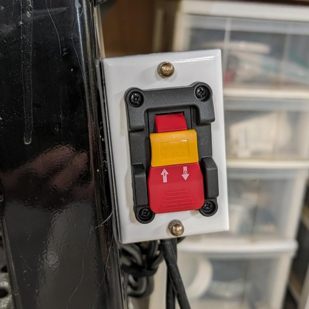 Table Saw Switch Replacement Double Throw Function Safety Power Tool Switch Paddle On/Off Switch Easy to Install