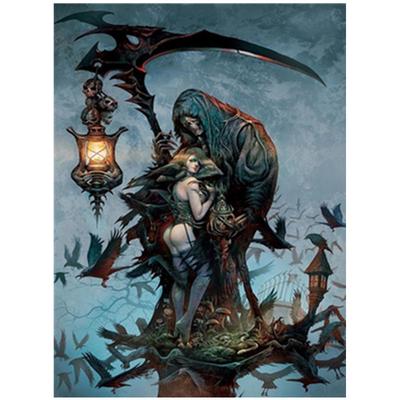 Full 5D Diy Diamond Painting Sickle Devil Embroidery Cross Stitch Home Decor Handmade Gift