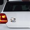 Whatever Life Throws At You Duck Waterproof Vinyl Decal Sticker  Car Decal, Window Decal, Laptop Decal Y01