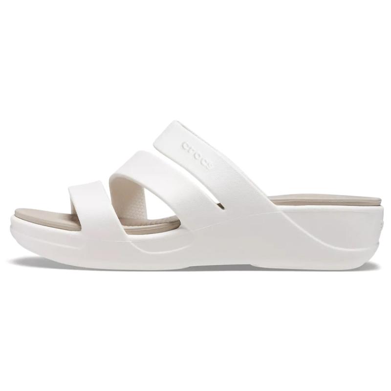 Crocs Monterey Slide Slippers Women's White